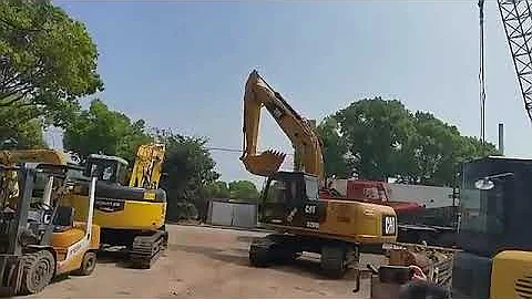 Original Japan Cat 320d Used Excavator Machine Hydraulic Crawler Digger Caterpillar