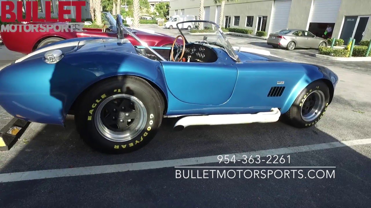 1965 Gentry Motorworks 428 Super Cobra Jet Powered start up. YouTube