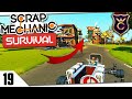 НАШЁЛ ГОРОД РОБОТОВ #19 Scrap Mechanic Survival