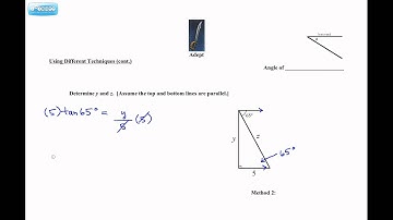 3.3 Solving Right Triangles (Adept - Pre-Calculus 10)