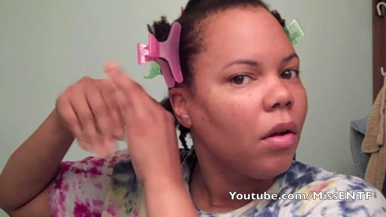 How To Twist Short Natural Hair Finger Detangle & Twist Wet Hair No