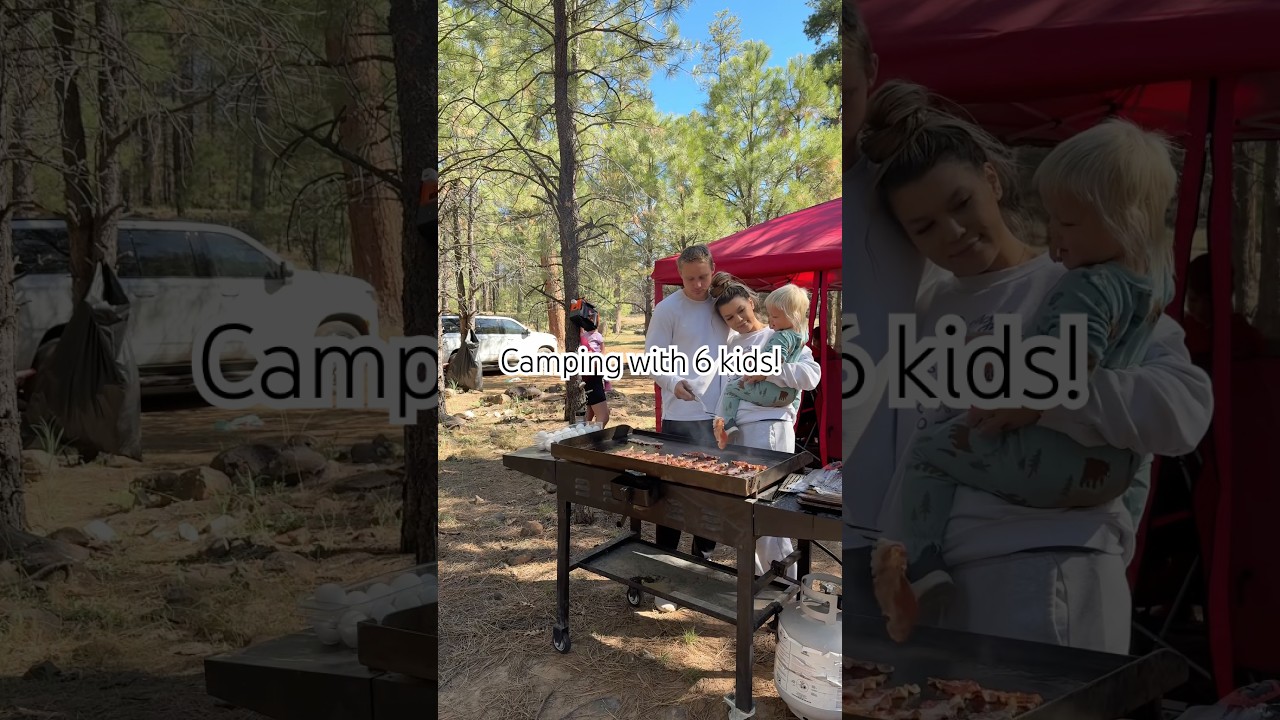 Taking our 6 kids camping! 