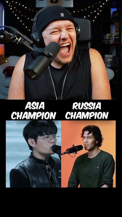 Asia Beatbox Champion vs Russian Beatbox Champion 😳 #tiktok  #beatbox