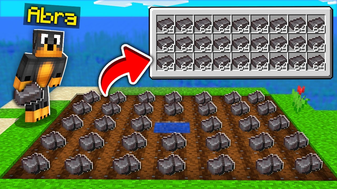 NIEZNANY SPOSÓB na 10.000 SZTUK KAŻDEGO SUROWCA w 10 MIN w Minecraft!