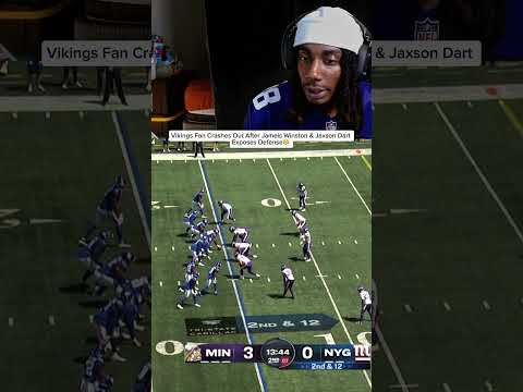 Defense tighten up 😡(Twitch- fwStick ) #nfl #jaxsondart #vikings #nygiants #trending