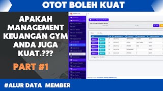 Software Gym 3.0. Alur Data Member . Aplikasi Management Keuangan Gym Versi 3.0 screenshot 3