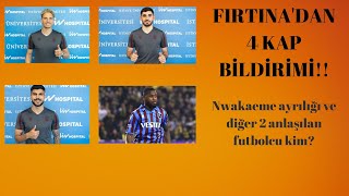 Fırtına'dan 4 KAP |  Nwakaeme süreci | Bruma, Lincoln hamlesi | Saiss tamam, Weghorst'un durumu ?
