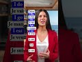 I + verb #anglaisfacile #learnfrench