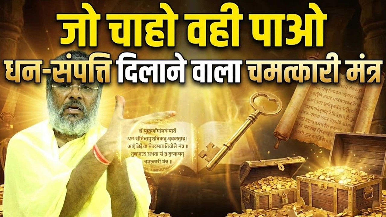 जो चाहो वही पाओ - धन-संपत्ति दिलाने वाला चमत्कारी मंत्र Shri Vasant Vijayanand Giriji Maharaj