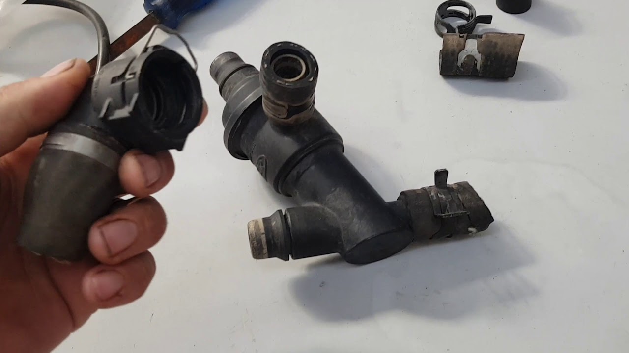 Fixing the XR6t Turbo Zf6 Transmission cooler thermostat Leak {bypass