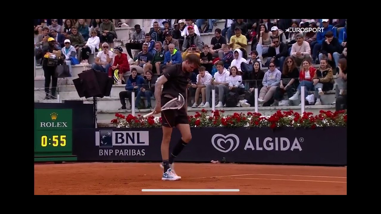 Tennis racket smash BUBLIK