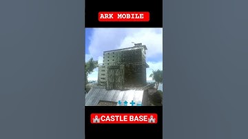 ARK MOBILE CASTLE #ARK #gaming #shorts
