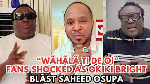 🔥 Wãhãlã Ti De O! Okiki Bright Tear Saheed Osupa Apart in New Drama
