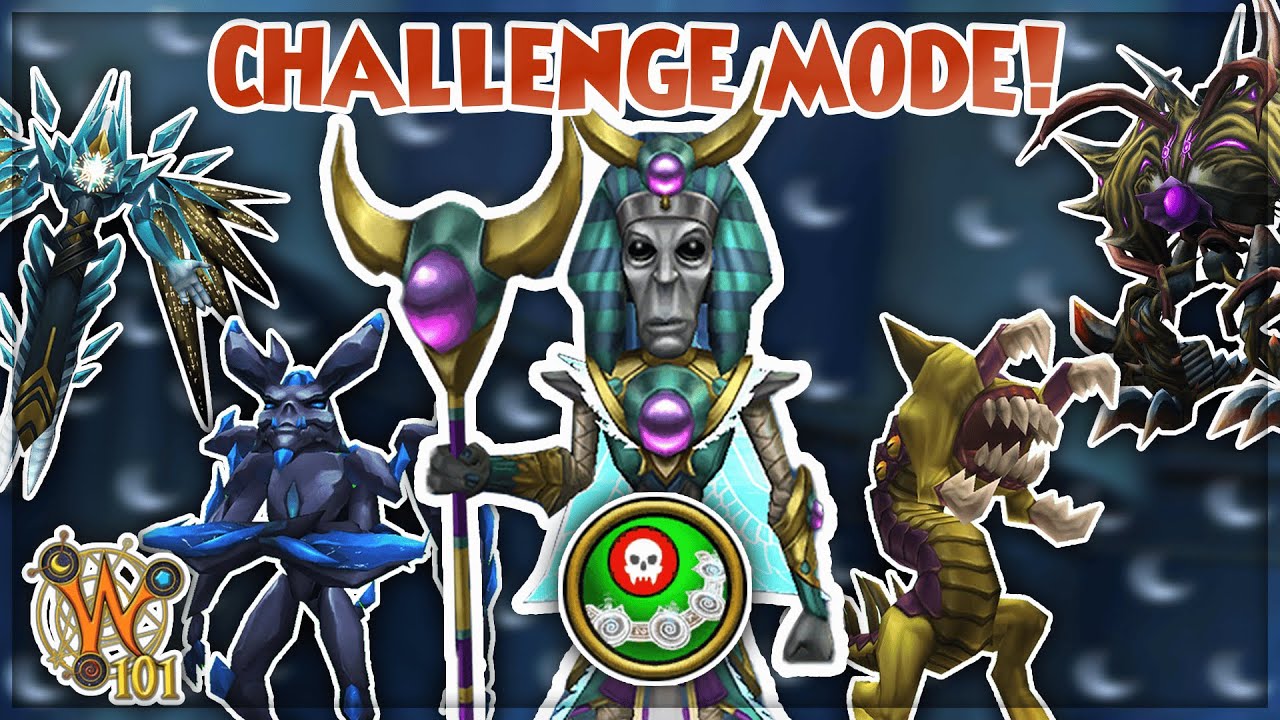 How To Beat Challenge Mode Khonsu In Wizard101!