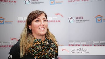 Ioana Chiorean from Cognizant SoftVision for SEETEST2019