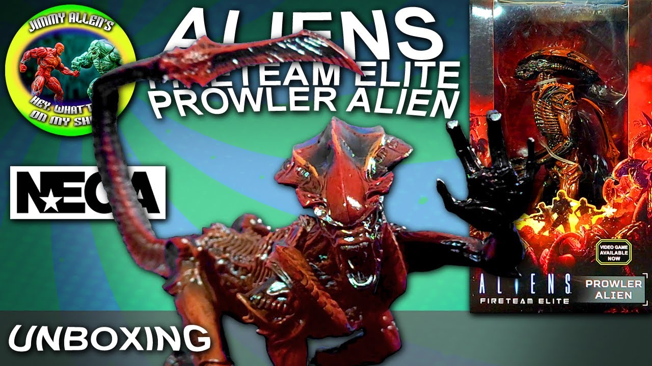 PROWLER ALIEN - Aliens - UNBOXING - NECA - Fireteam Elite The Video Game - Sneaky Xenomorph