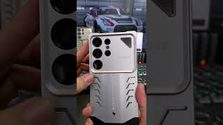 Sporty car style case,borderless design restores bare hand feel#techgadgets #dyong #samsungs25ultra