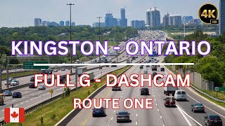Kingston G Driving Test Tips: Complete Route 1 Guide  - Dashcam (No Sound) | City Explorer