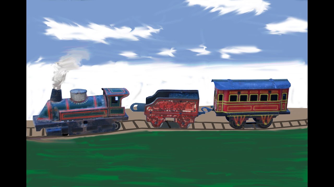 Diy Tin Toy Train Set: Design