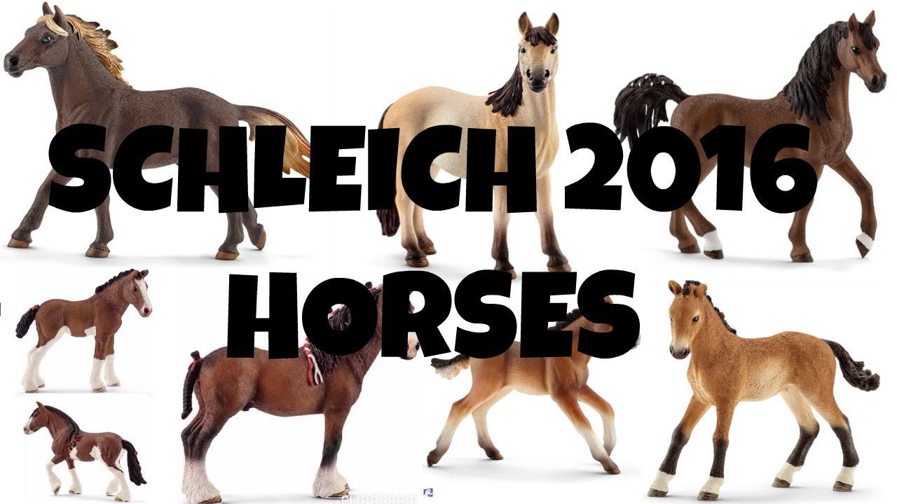 schleich horses 2016