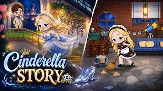 Cinderella Story 👑 | Poor Maid Becomes a Princess 💙✨ 