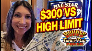 How Long Can $300 Last on High Limit Video Poker in Las Vegas  HD 1080p