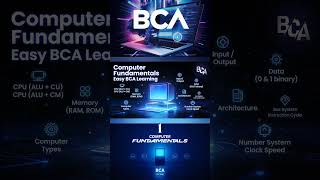 BCA 1st Year Computer Fundamentals Song 🎶 | Architecture #bca #shorts #trending #education #learning