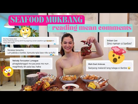 SEAFOOD MUKBANG + READING MEAN COMMENTS | Barbie Imperial
