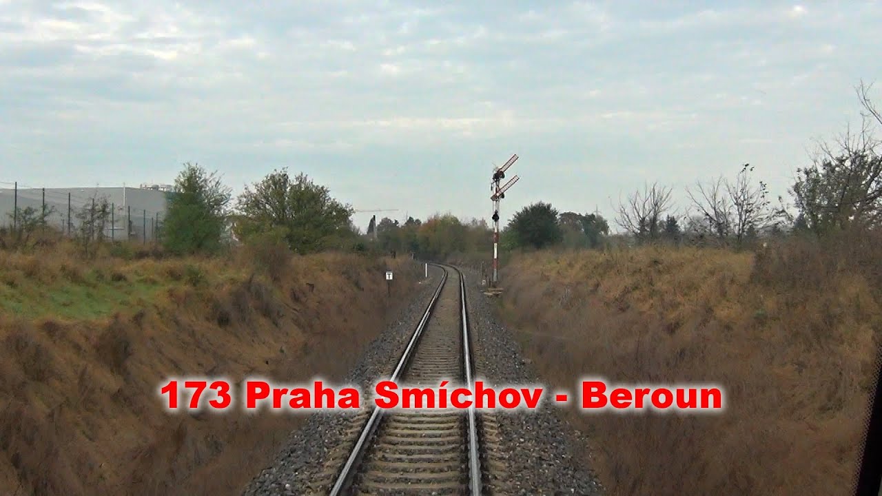 Trať 173 Praha Smíchov - Beroun