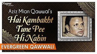 Hai Kambakht Tune Pee Hi Nahin - Aziz Mian Qawwal | Best Sufi Qawwali Songs | Nupur Audio screenshot 1