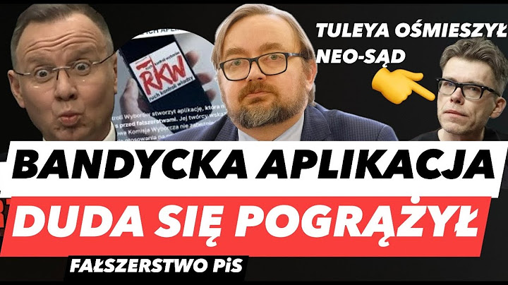LEWA APLIKACJA SZROTA FAŁSZOWAŁA WYNIKI – DUDA UDAJE GŁUPKA❗️TYLEYA DOBIŁ SĄD NA KACZYCH ŁAPACH