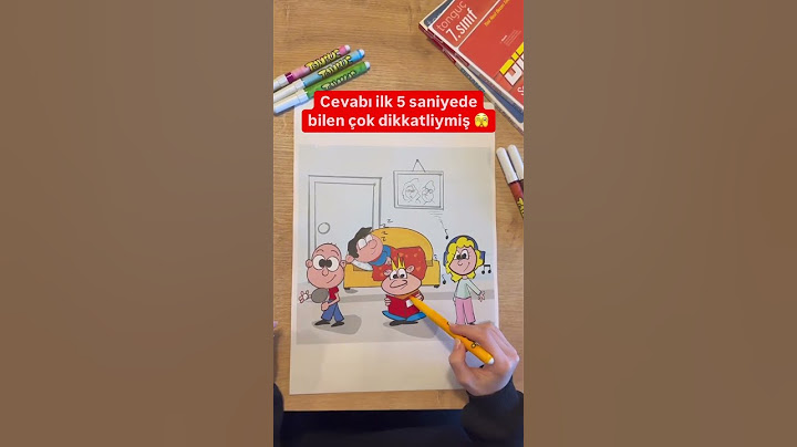 Ben çok dikkatliyim diyenler cevabı buldu mu? 😂