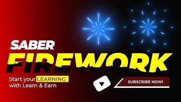 How to make firework in Adobe After Effect | Saber | Firework | Neon Firework | Saber light effect