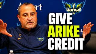 "Arike Isn't Getting the Credit She Deserves! She's Not Selfish" Coach Fernandez Wings post game