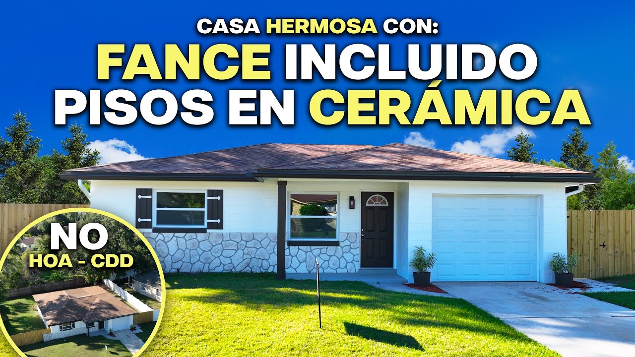 ✨ 🥰 ¡Te Enamoras al Entrar! Hermosa Casa Moderna a Minutos de Downtown Orlando | Sin HOA/CDD