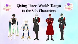 Giving Three-Worlds Dango to the Side Characters- Obey me