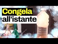 Sbatte la bottiglia di acqua liquida e si ghiaccia all'istante - la sopraffusione in 4 esperimenti