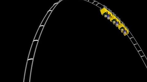 Blender 3d physics engine: Roller Coaster update (Friction Wheels)