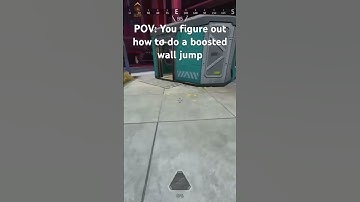 Boosted wall jump off a pill #apex #gaming