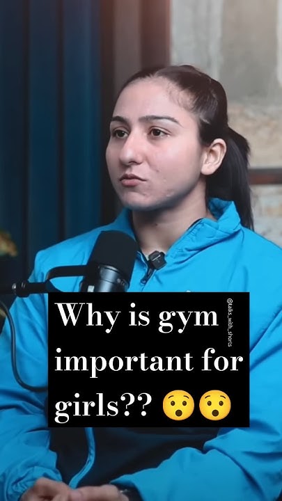 why-is-gym-important-for-girls-podcast-trending-shorts-youtube