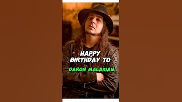 Happy birthday to Daron Malakiam! The guitarist of System Of A Down!