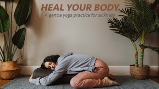 15 Minute Yoga for Sickness | Trauma Informed Yoga