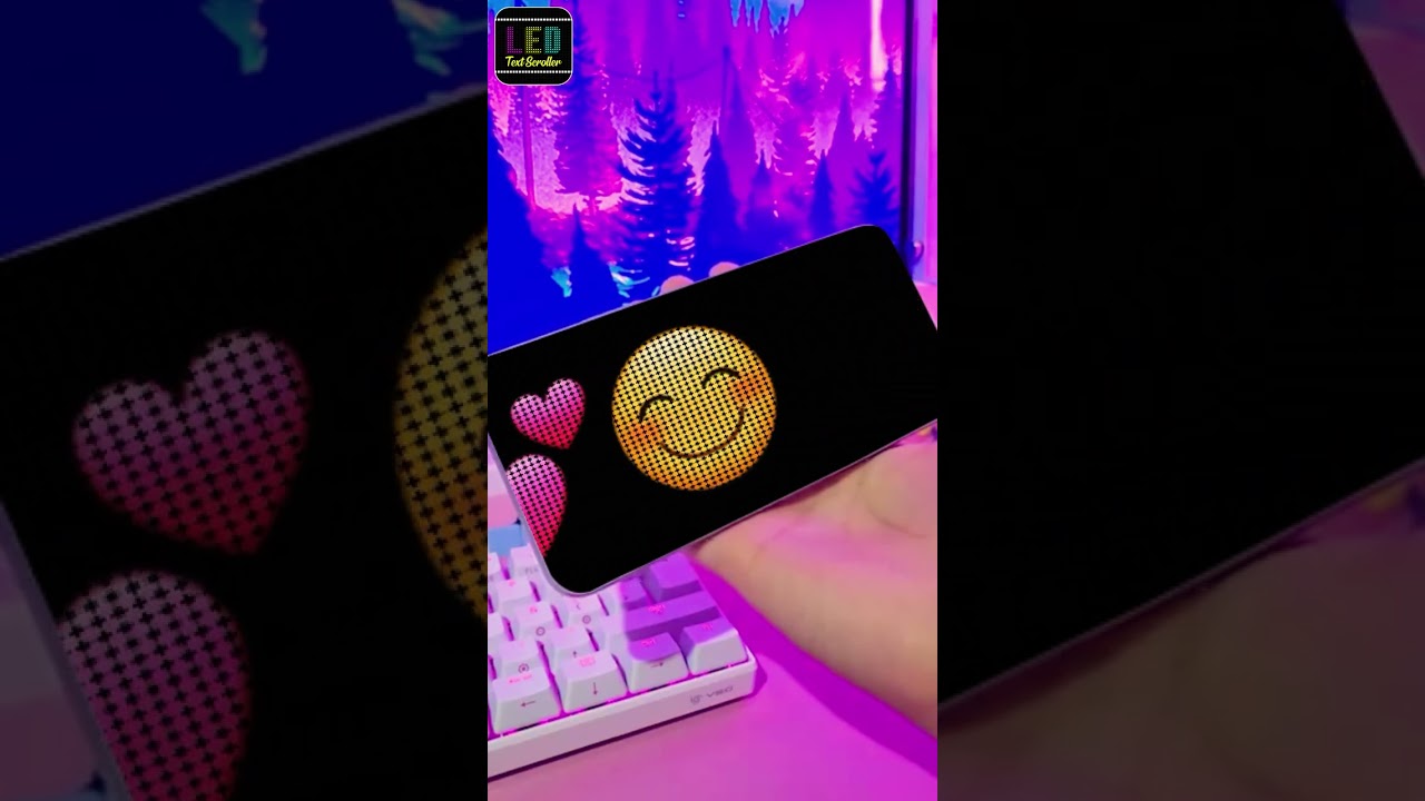 Make Your Words Shine with LED Text 💬