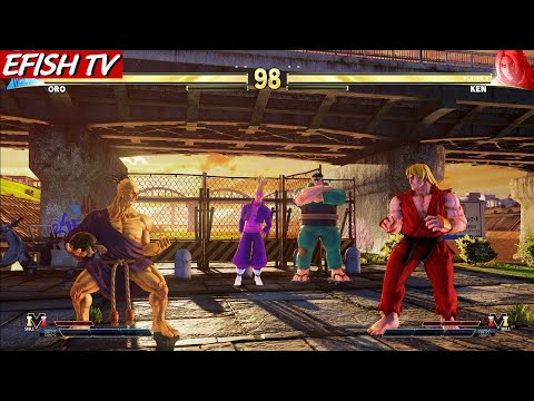 He is here! Oro vs Ken (Hardest AI) - Street Fighter V