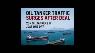 Huge Update: 20+ Oil Tankers Cross Strait of Hormuz After US-Iran Deal! #financenews #oilmarkets