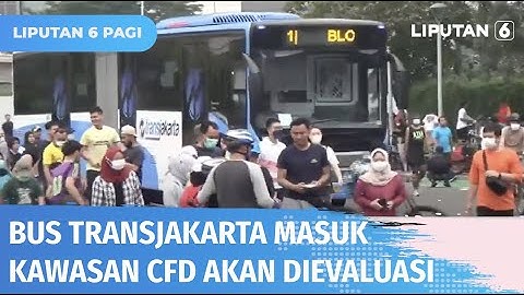 Car Free Day Perdana Setelah 2 Tahun Vakum, Dirlantas Polda Metro Jaya Lakukan Evaluasi | Liputan 6