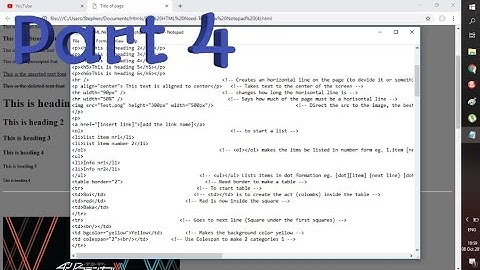 Paragraphs and Line Breaks | HTML part 4