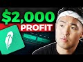 How I made $2000 on Robinhood - Stocks For Beginners