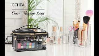 Relavel Clear Travel Makeup Bags