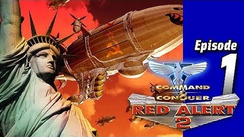 Lets Play Command & Conquer: Red Alert 2: Part 1 - Allied - Basic Training